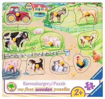 Mornings at the farm      10p Palapelit;Lasten palapelit - Kuva 1 - Ravensburger