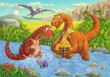 Spelende dino s Puzzels;Puzzels voor kinderen - image 3 - Ravensburger