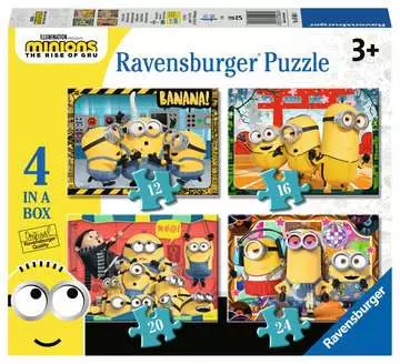 Mimoni 2: Padouch přichází 4 v 1 2D Puzzle;Dětské puzzle - obrázek 1 - Ravensburger