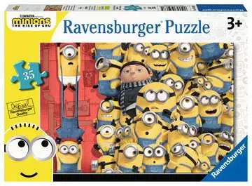 Mimoni 2 35 dílků 2D Puzzle;Dětské puzzle - obrázek 1 - Ravensburger