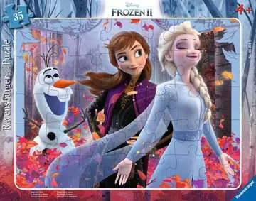 Disney Ledové království 2 35 dílků 2D Puzzle;Dětské puzzle - obrázek 1 - Ravensburger