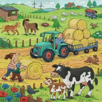 Práce na farmě 3x49 dílků 2D Puzzle;Dětské puzzle - obrázek 4 - Ravensburger