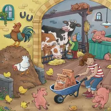 Práce na farmě 3x49 dílků 2D Puzzle;Dětské puzzle - obrázek 4 - Ravensburger