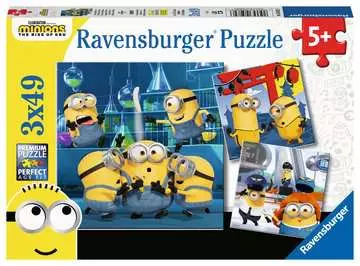 Mimoni 2 3x49 dílků 2D Puzzle;Dětské puzzle - obrázek 1 - Ravensburger