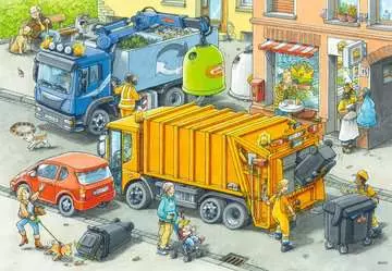 Camion à ordures et dépanneuse Puzzle;Puzzle enfants - Image 3 - Ravensburger