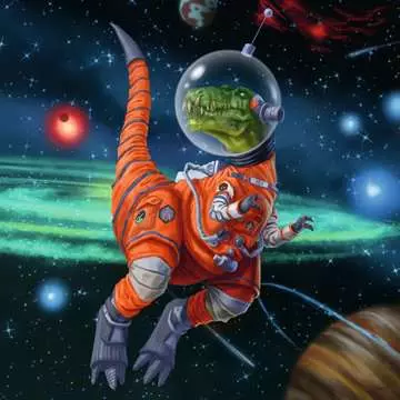 Dinosaurs in Space        3x49p Pussel;Barnpussel - bild 3 - Ravensburger