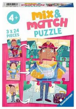 Professions Mix & Match Puzzle Puslespil;Puslespil for børn - Billede 1 - Ravensburger
