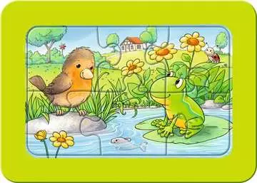 Kleine Gartentiere        3x6p Puslespill;Barnepuslespill - bilde 3 - Ravensburger