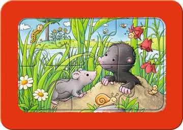 Malá zahradní zvířata 3x6 dílků 2D Puzzle;Dětské puzzle - obrázek 4 - Ravensburger