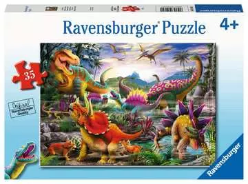 Dinosaurios coloridos Puzzles;Puzzle Infantiles - imagen 1 - Ravensburger