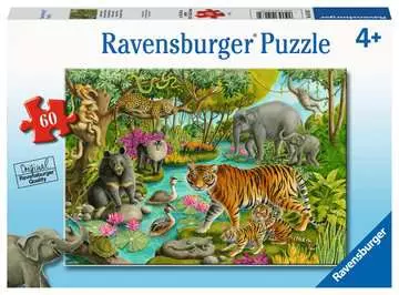 Lesy Indie 60 dílků 2D Puzzle;Dětské puzzle - obrázek 1 - Ravensburger