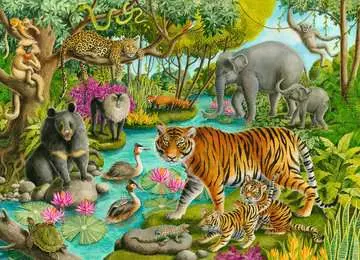Lesy Indie 60 dílků 2D Puzzle;Dětské puzzle - obrázek 2 - Ravensburger