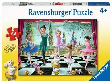 Baletní zkouška 60 dílků 2D Puzzle;Dětské puzzle - obrázek 1 - Ravensburger