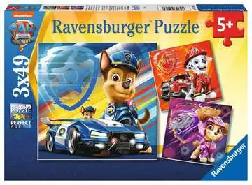 Paw Patrol Movie 3x49pc Puzzles;Puzzle Infantiles - imagen 1 - Ravensburger
