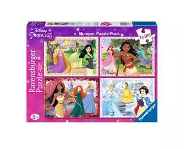 Pz Disney Princess 4x100pcs Puzzles;Puzzle Infantiles - imagen 1 - Ravensburger