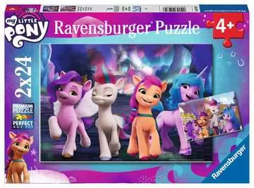 My Little pony 2x24 dílků 2D Puzzle;Dětské puzzle - obrázek 1 - Ravensburger