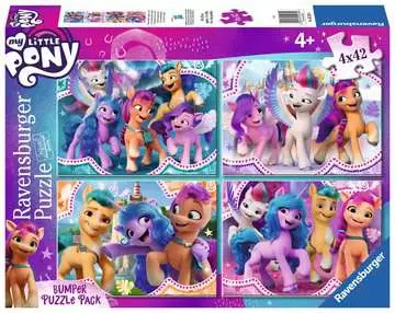 My Little Pony 4x42 dílků 2D Puzzle;Dětské puzzle - obrázek 1 - Ravensburger
