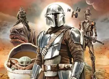 SW: Mandalorian           4x100p Puzzles;Puzzle Infantiles - imagen 5 - Ravensburger