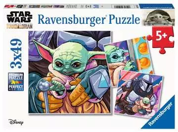 Star Wars: Mandalorian 3x49 dílků 2D Puzzle;Dětské puzzle - obrázek 1 - Ravensburger