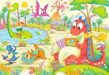 Dinosaurios juguetones Puzzles;Puzzle Infantiles - imagen 2 - Ravensburger