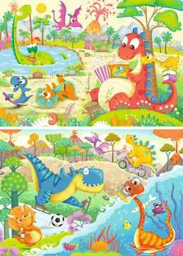 Dinosaurios juguetones Puzzles;Puzzle Infantiles - imagen 2 - Ravensburger