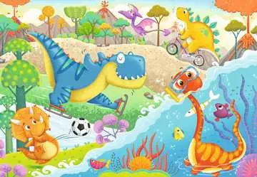 Dinosaurios juguetones Puzzles;Puzzle Infantiles - imagen 3 - Ravensburger