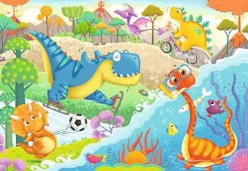 Dinosaurios juguetones Puzzles;Puzzle Infantiles - imagen 3 - Ravensburger