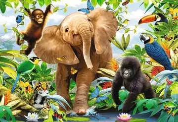 Enfants de la jungle      24p Puzzles;Puzzles pour enfants - Image 2 - Ravensburger