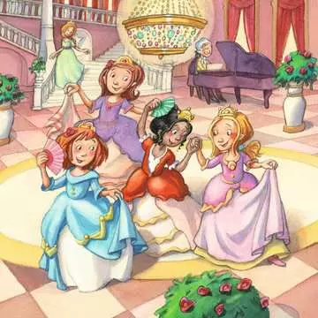 Hrající si princezny 3x49 dílků 2D Puzzle;Dětské puzzle - obrázek 4 - Ravensburger