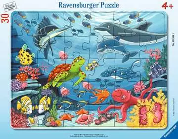 Pod mořskou hladinou 30 dílků 2D Puzzle;Dětské puzzle - obrázek 1 - Ravensburger