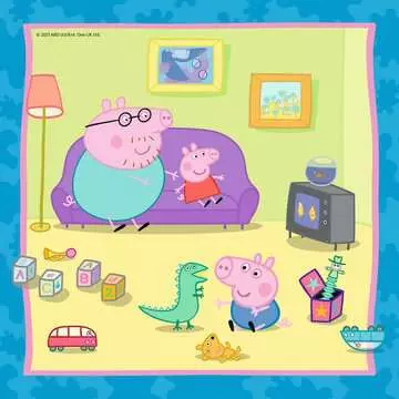 Prasátko Peppa 3x49 dílků 2D Puzzle;Dětské puzzle - obrázek 4 - Ravensburger