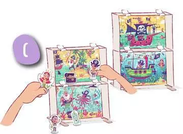Puzzle & Play Pirátské dobrodružství 2x24 dílků 2D Puzzle;Dětské puzzle - obrázek 13 - Ravensburger