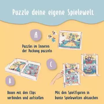 Puzzle & Play Piráti a země na dohled 2x24 dílků 2D Puzzle;Dětské puzzle - obrázek 10 - Ravensburger