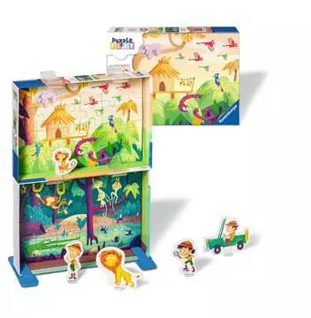 Puzzle & Play Výprava do džungle 2x24 dílků 2D Puzzle;Dětské puzzle - obrázek 10 - Ravensburger
