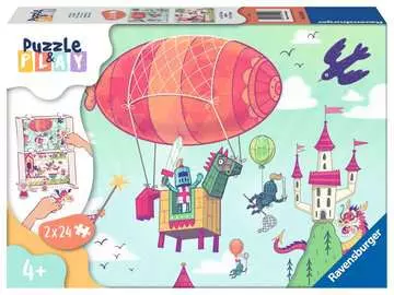 Puzzle & Play Královská grilovačka 2x24 dílků 2D Puzzle;Dětské puzzle - obrázek 1 - Ravensburger