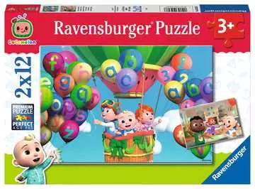 Learn And Play 2x12p Puslespil;Puslespil for børn - Billede 1 - Ravensburger