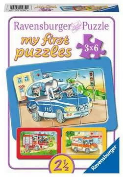 Animals In Action 3x6p Palapelit;Lasten palapelit - Kuva 1 - Ravensburger