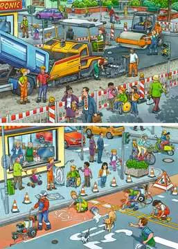 Road Construction Site 2x12p Puslespill;Barnepuslespill - bilde 2 - Ravensburger