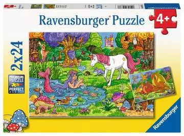 Magical Forest 2x24p Pussel;Barnpussel - bild 1 - Ravensburger