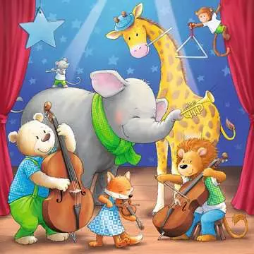 Animali in scena Puzzle;Puzzle per Bambini - immagine 3 - Ravensburger