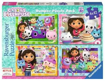 Gabby s Dollhouse Bump.Pack4x42PC Puzzles;Puzzle Infantiles - imagen 1 - Ravensburger