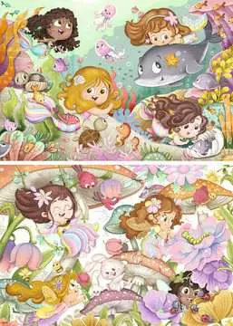 Fairies And Mermaids 2x12p Pussel;Barnpussel - bild 2 - Ravensburger