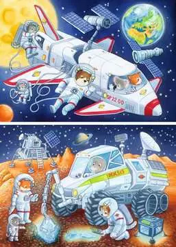 Voyage à travers l espace 2x24p Puzzle;Puzzle enfants - Image 2 - Ravensburger