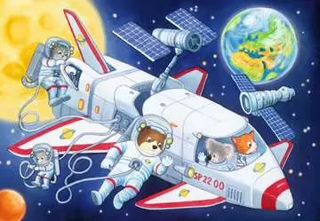 Voyage à travers l espace 2x24p Puzzle;Puzzle enfants - Image 3 - Ravensburger