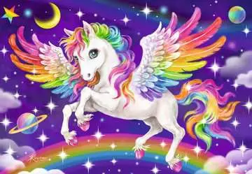 Unicorn and Pegasus 2x24p Jigsaw Puzzles;Children s Puzzles - image 2 - Ravensburger