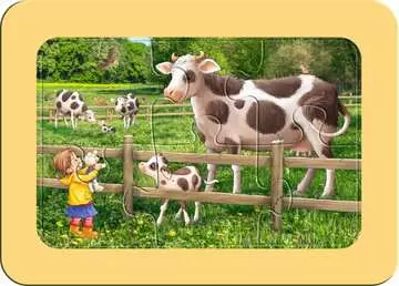 Exploring The Farm 3x6p Puslespill;Barnepuslespill - bilde 5 - Ravensburger