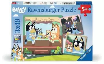 Bluey 3x49p Palapelit;Lasten palapelit - Kuva 1 - Ravensburger