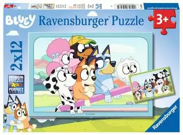 Puzzles 2x12 p - S amuser avec Bluey Puzzle;Puzzle enfants - Image 1 - Ravensburger