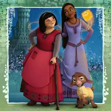 Disney: Wish 3x49 dílků 2D Puzzle;Dětské puzzle - obrázek 4 - Ravensburger