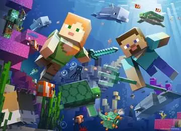 Minecraft Bumper Pack 4x100p Puzzles;Puzzle Infantiles - imagen 6 - Ravensburger